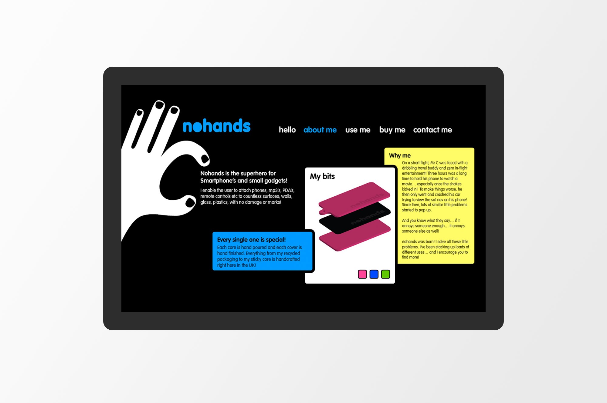 Website design