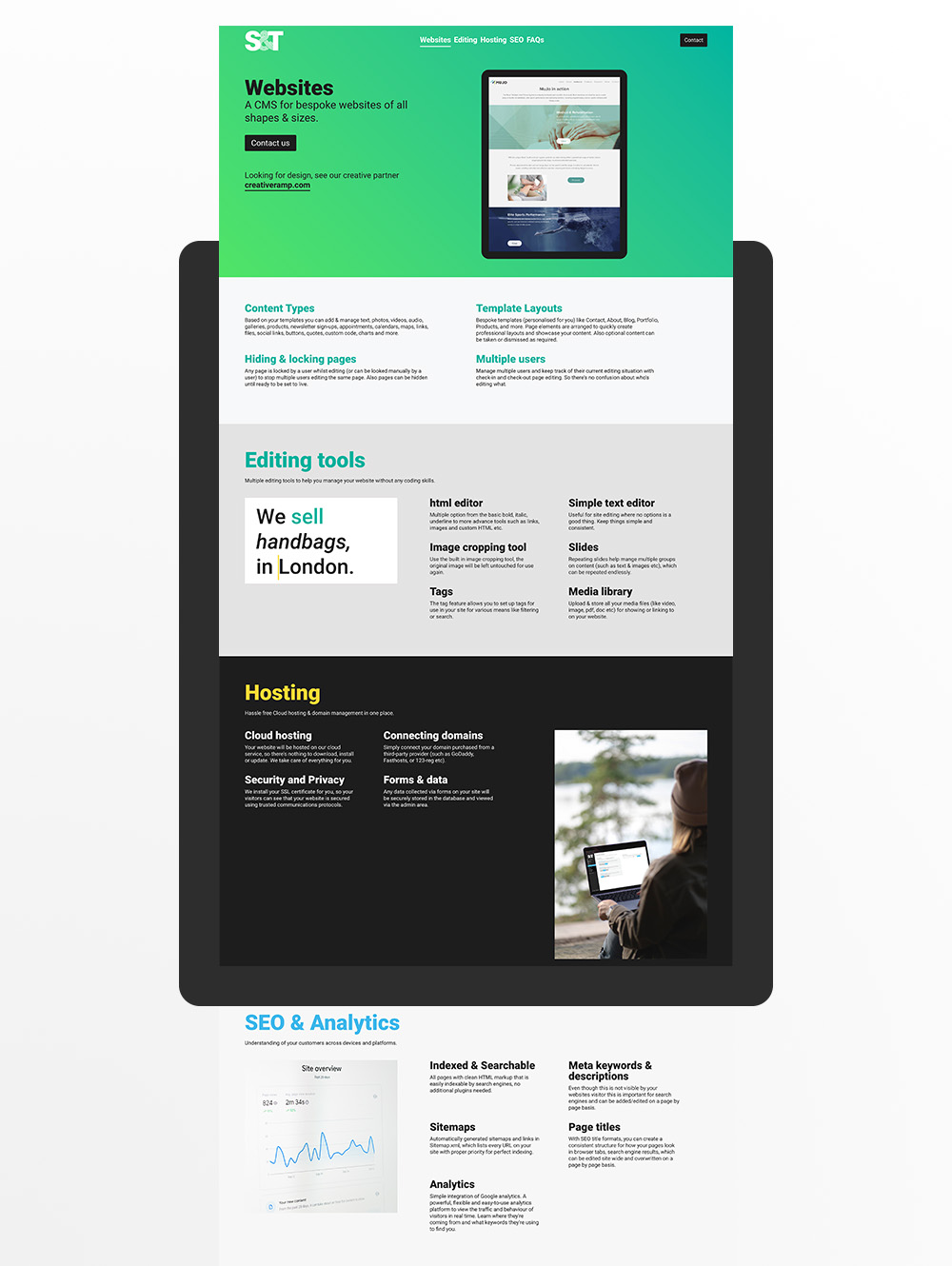 Website design